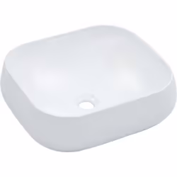 vidaXL Lavabo 44,5 x 39,5 x 14,5 cm Céramique Blanc - TU