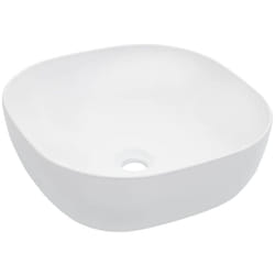 Vidaxl - Lavabo 42,5x42,5x14,5 cm Céramique Blanc