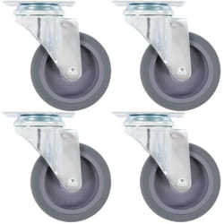 Vidaxl - Roulettes pivotantes 4 pcs 75 mm