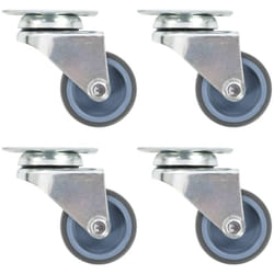 Vidaxl - Roulettes pivotantes doubles 4 pcs 50 mm