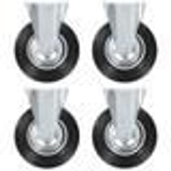 vidaXL Roulettes fixes 4 pcs 200 mm