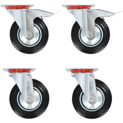 Vidaxl - Roulettes pivotantes 4 pcs 160 mm