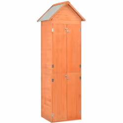 Cet abri de jardin en bois arbore un design compact et une allure élégante qui lui permet de s’adapter à n’importe quel jardi ...