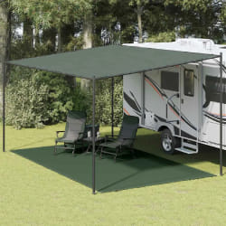 Tapis de tente VidaXL 300x500 cm PEHD - Vert