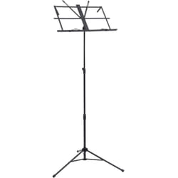 Pupitre de livre de musique Noir Acier