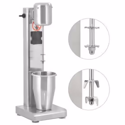 VidaXL Appareil à milkshake Acier inoxydable 1 L - Vue supplémentaire 9