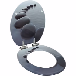 Ce siège de toilette, au look spectaculaire, attirera tous les regards dans toute salle de bain. Il ajoute non seulement une  ...