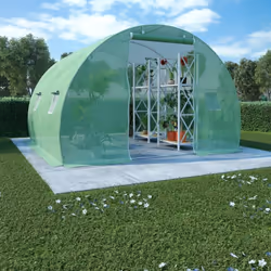 Cette serre spacieuse peut accueillir un nombre considérable de fruits, de légumes et de plantes. Matériau durable : la serre ...