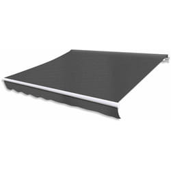 Vidaxl - Auvent pliable motorisé 400 cm Anthracite