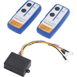 2 pcs Télécommandes sans fil pour treuil avec récepteur Vidaxl