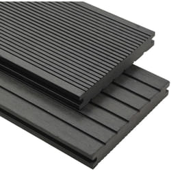 Vidaxl - Panneaux de terrasse wpc solides et accessoires 10 m² 4 m Gris