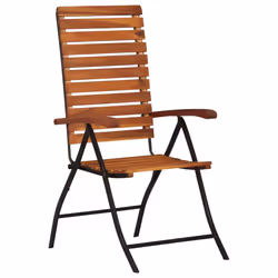 VidaXL 44391 chaise d'extérieur Terrace Bois d'acacia, Acier