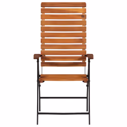 VidaXL 44391 chaise d'extérieur Terrace Bois d'acacia, Acier