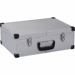 Gardez tous vos outils en ordre avec cette valise à outils en aluminium texturé ! Faite de bois, de feuilles ABS et d'alumini ...