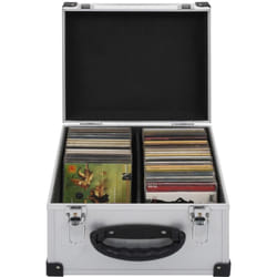 vidaXL Étui de CD pour 40 CD Aluminium ABS Argenté - TU