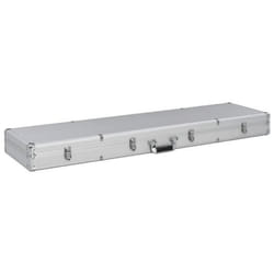 vidaXL Mallette pour arme à feu Argenté 134 x 35 x 12 cm Aluminium