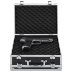 Mallette pour arme à feu - vidaXL - Aluminium ABS - Noir - Résistante - Intérieur en mousse
