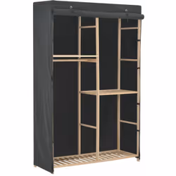 Notre garde-robe fonctionnelle est non seulement une solution de rangement parfaite pour vos vêtements, chaussures, accessoir ...