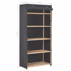 VidaXL 248191 placard et armoire de chambre à coucher - Vue supplémentaire 6
