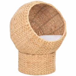 Description générale Avec ce panier pour chats fait à la main, vos chats peuvent se détendre à leur guise. Grâce à son design ...
