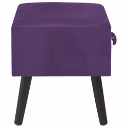 VidaXL 247541 Table de nuit et table de chevet Violet - Vue supplémentaire 5