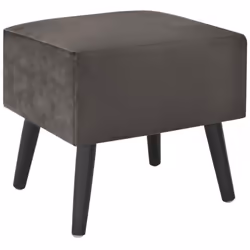 VidaXL 247542 Table de nuit et table de chevet Gris