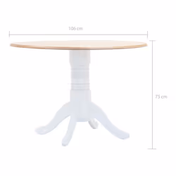 VidaXL 247354 table de cuisine et de salle à manger - Vue supplémentaire 5