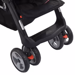 VidaXL 10157 Poussette pour bébé Poussette classique 2 siège(s) Noir, Rose - Vue supplémentaire 9