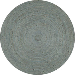 Vidaxl - Tapis fait à la main Jute Rond 120 cm Vert olive