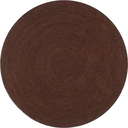 Vidaxl - Tapis fait à la main Jute Rond 120 cm Marron