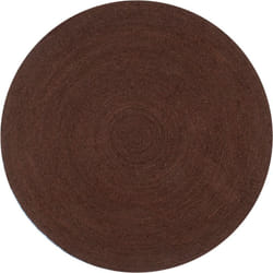 Vidaxl - Tapis fait à la main Jute Rond 180 cm marron