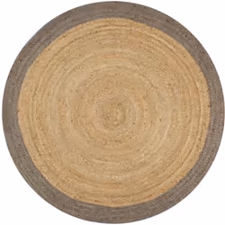Donnez à votre intérieur une touche naturelle avec notre tapis de jute tressé ! Ce magnifique tapis est tissé à la main par d ...
