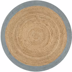 Donnez à votre intérieur une touche naturelle avec notre tapis de jute tressé ! Ce magnifique tapis est tissé à la main par d ...