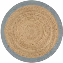 Donnez à votre intérieur une touche naturelle avec notre tapis de jute tressé ! Ce magnifique tapis est tissé à la main par d ...
