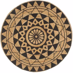 Donnez à votre intérieur une touche naturelle avec notre tapis de jute tressé ! Ce magnifique tapis est tissé à la main par d ...