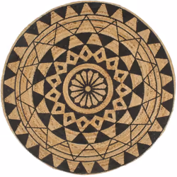 Donnez à votre intérieur une touche naturelle avec notre tapis de jute tressé ! Ce magnifique tapis est tissé à la main par d ...