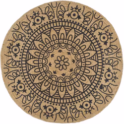 Donnez à votre intérieur une touche naturelle avec notre tapis de jute tressé ! Ce magnifique tapis est tissé à la main par d ...