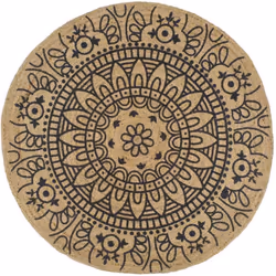 Donnez à votre intérieur une touche naturelle avec notre tapis de jute tressé ! Ce magnifique tapis est tissé à la main par d ...
