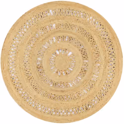 Donnez à votre intérieur une touche naturelle avec notre tapis de jute tressée ! Ce beau tapis est fabriqué à la main par des ...