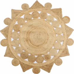 Donnez une touche naturelle à votre intérieur avec notre tapis de jute tressée ! Ce magnifique tapis est tissé à la main par  ...