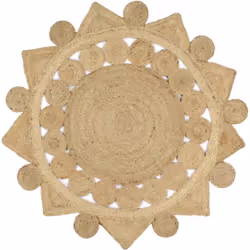 Donnez une touche naturelle à votre intérieur avec notre tapis de jute tressée ! Ce magnifique tapis est tissé à la main par  ...