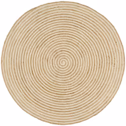Donnez à votre intérieur une touche naturelle avec notre tapis de jute tressé ! Ce magnifique tapis est tissé à la main par d ...