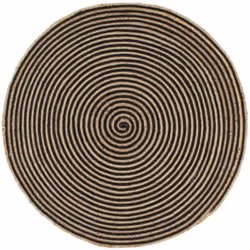 Donnez à votre intérieur une touche naturelle avec notre tapis de jute tressé ! Ce magnifique tapis est tissé à la main par d ...