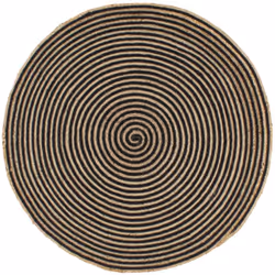 Donnez à votre intérieur une touche naturelle avec notre tapis de jute tressé ! Ce magnifique tapis est tissé à la main par d ...
