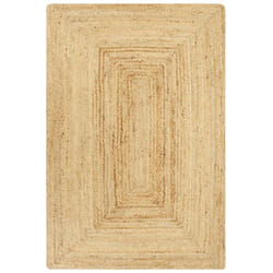 Vidaxl - Tapis fait à la main Jute Naturel 80x160 cm