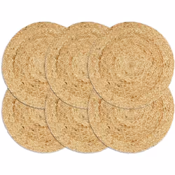 Nos napperons tissés à la main ajouteront un élément unique à votre cuisine. Le jute est un matériau naturellement résistant, ...