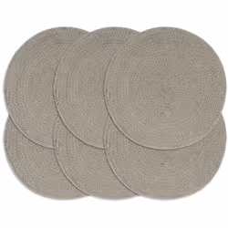 Nos napperons tissés à la main ajouteront un élément unique à votre cuisine. Fabriqués en 100 % coton, ces napperons de table ...