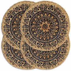 Nos napperons tissés à la main ajouteront un élément unique à votre cuisine. Le jute est un matériau naturellement résistant, ...