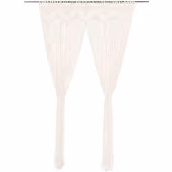 Notre rideau en fils pratique avec macramé constitue un excellent moyen de décorer votre intérieur. Il peut être utilisé comm ...