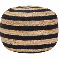 Asseyez-vous ou posez vos pieds sur le pouf et détendez-vous ! Notre pouf contemporain et chic apportera une touche décorativ ...